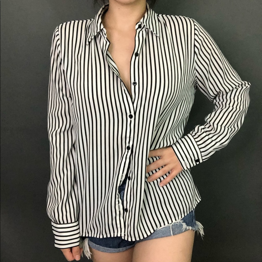 Stripe button down